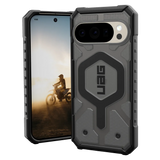 Urban Armor Gear (UAG) - Pathfinder Clear Case with Magnet for Google Pixel 10 / Pixel 10 Pro - Ash and Black