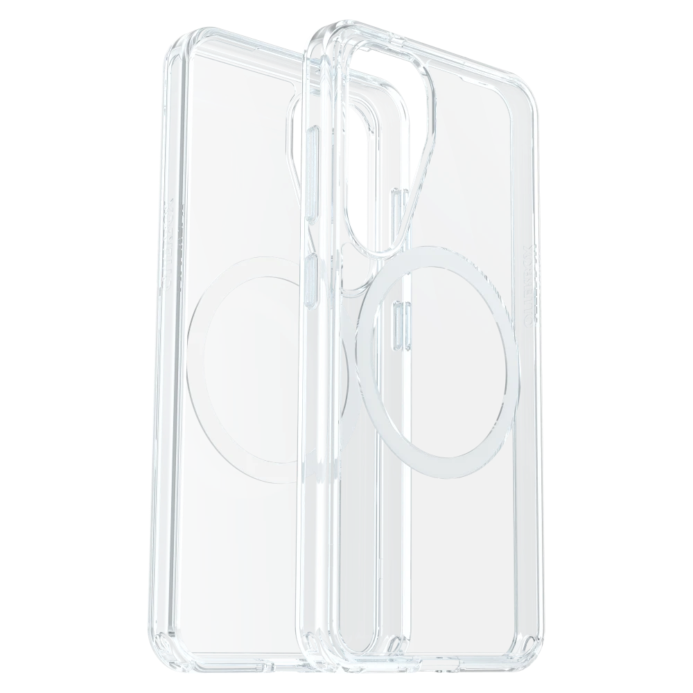 OtterBox - Symmetry Clear Magnetic Case for Samsung Galaxy S25 - Clear