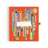 Galison - Frank Lloyd Wright Saguaro Cactus & Forms 750 Piece Shaped Foil Puzzle