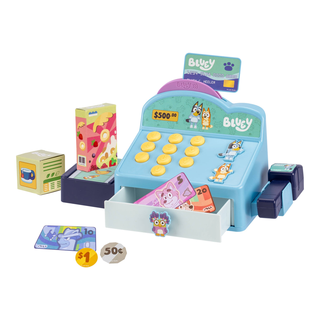 Toysmith - Moose Toys Bluey Cash Register