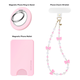 VELVET CAVIAR - 3pc Phone Accessory Gift Set - Strawbery Milk