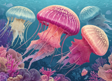 Final Piece Puzzles - No. 14 - Jellyfish Bloom