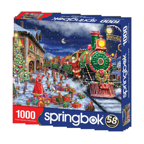 Springbok- Santa Express - 1000 Piece Jigsaw Puzzle
