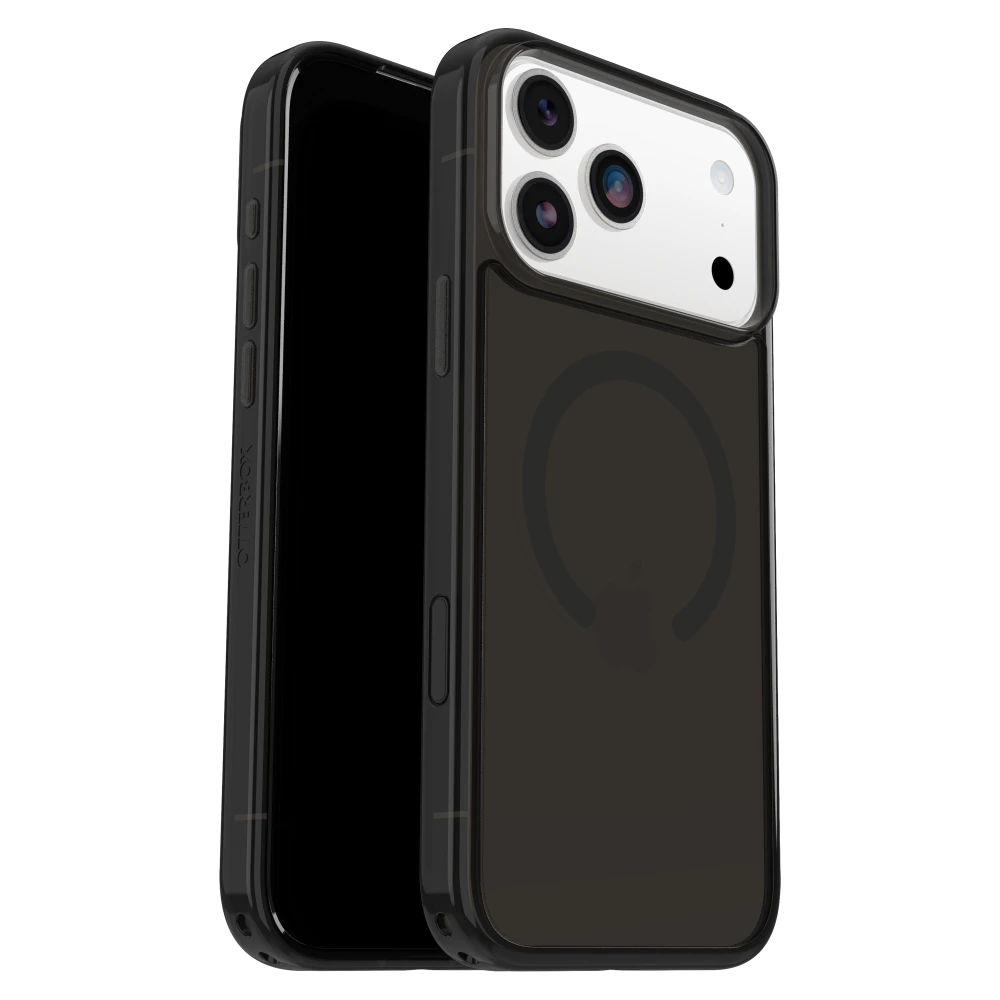 OtterBox - Symmetry Clear MagSafe Case with Camera Control for Apple iPhone 17 Pro Max - Black