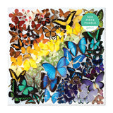 Galison - Rainbow Butterflies 500 Piece Puzzle