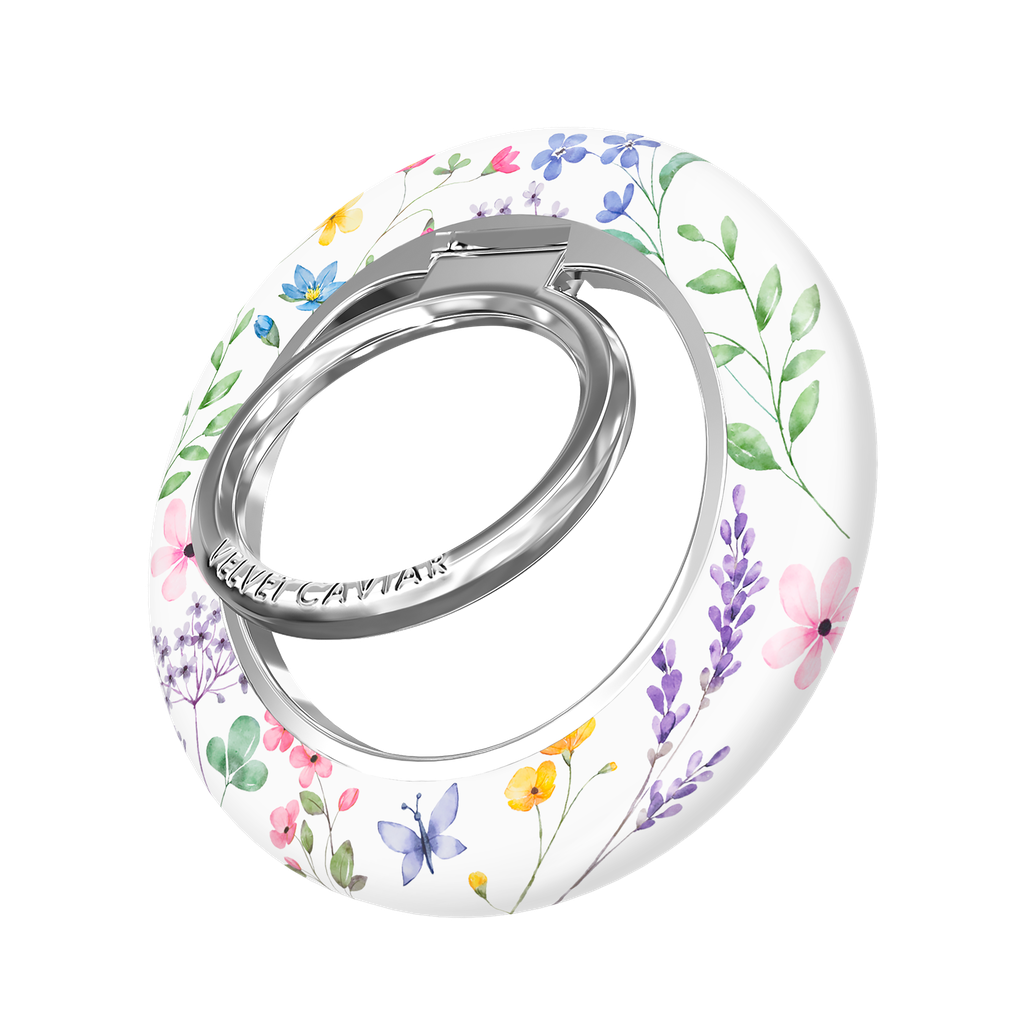 VELVET CAVIAR - Magnetic Phone Ring & Stand - Enchanted Floral