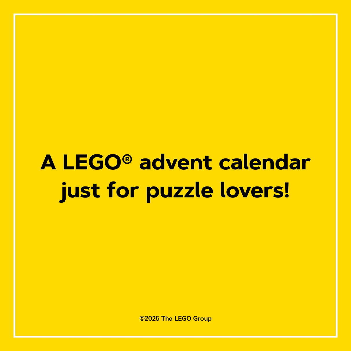 LEGO Countdown to Christmas Puzzles