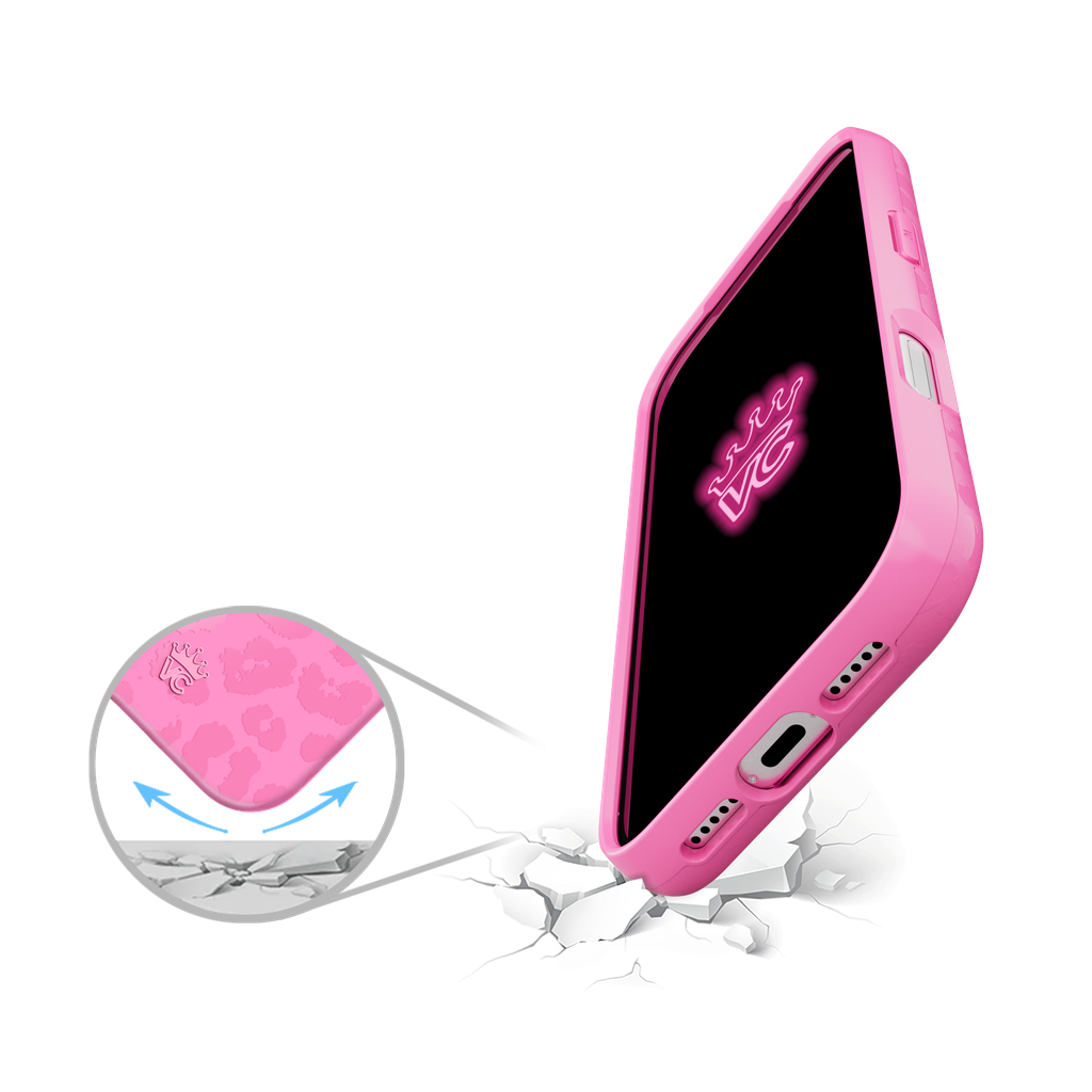 VELVET CAVIAR - IPhone 17 Pro MagSafe Case + Mag Phone Grip–Hot Pink Leopard