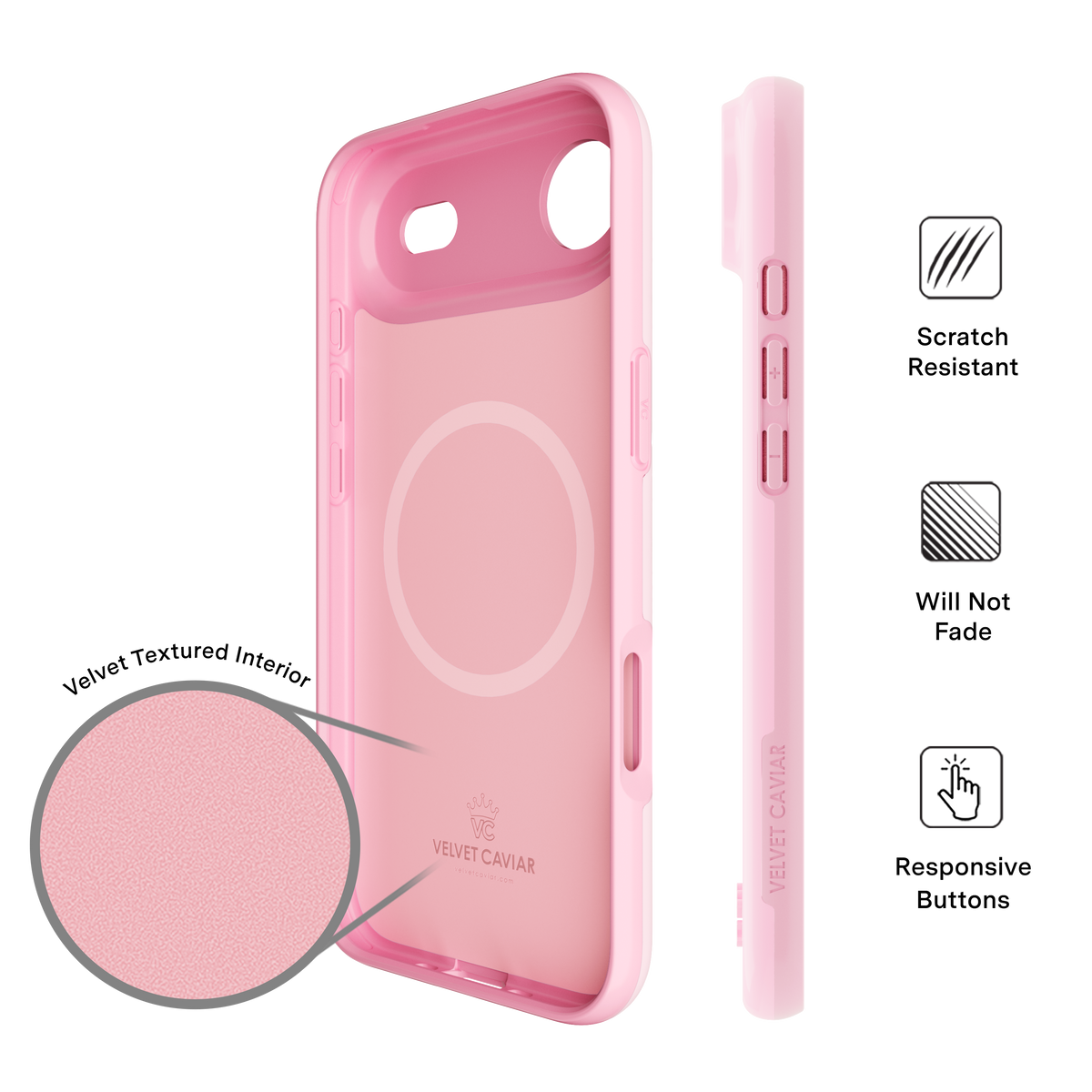 VELVET CAVIAR - IPhone Air MagSafe Case - Strawberry Milk