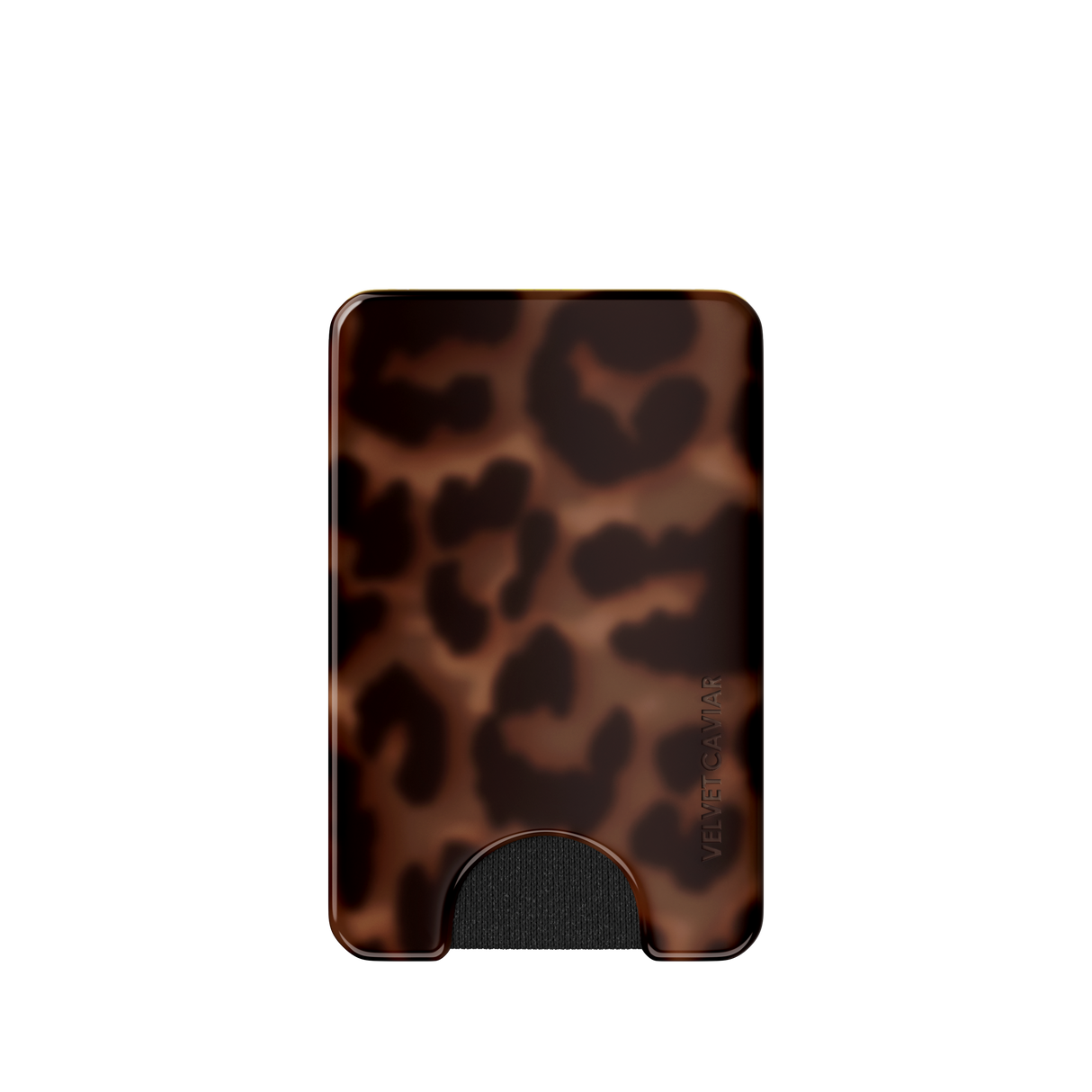 VELVET CAVIAR - Magnetic Phone Wallet- It Girl Leopard