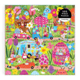Mudpuppy - Hoppin' Around 500 Piece Family Puzzle