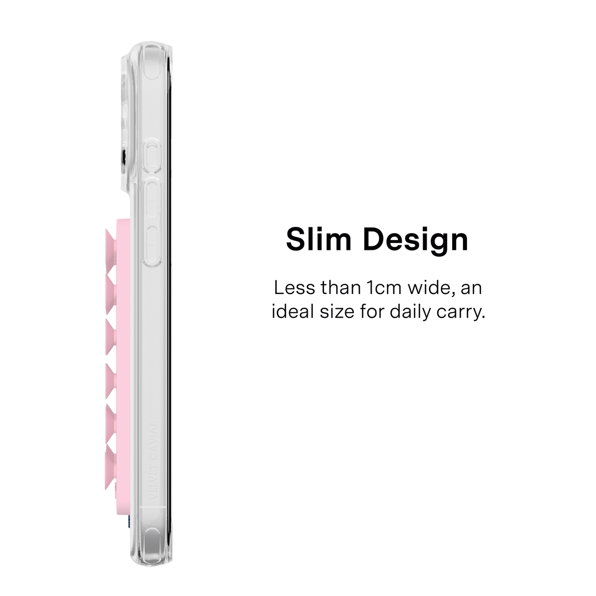 VELVET CAVIAR - Magnetic Suction Phone Mount- Strawberry Milk