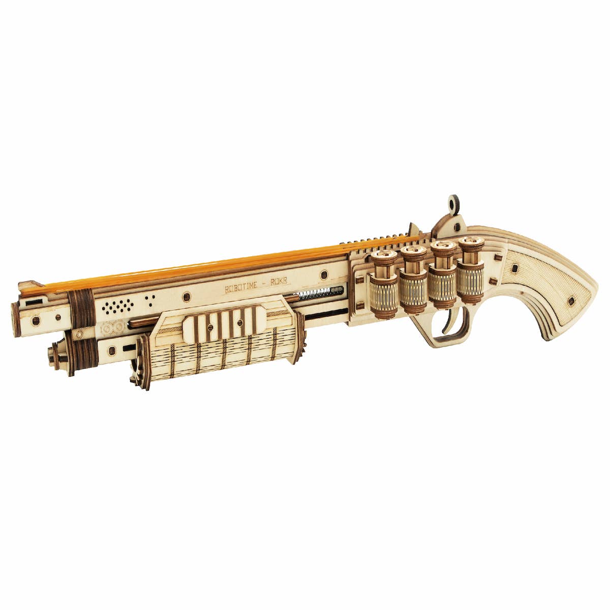 ROKR Justice Guard Shot Gun Wooden 3D Puzzle Kit