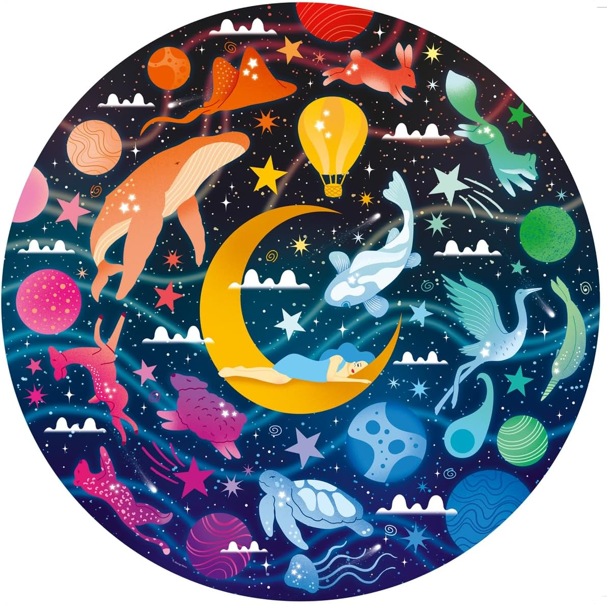 Ravensburger Dreams 500 pc Round Puzzle