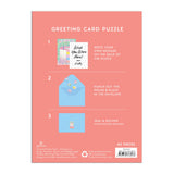 Galison - Confetti Birthday Cake Greeting Card Puzzle