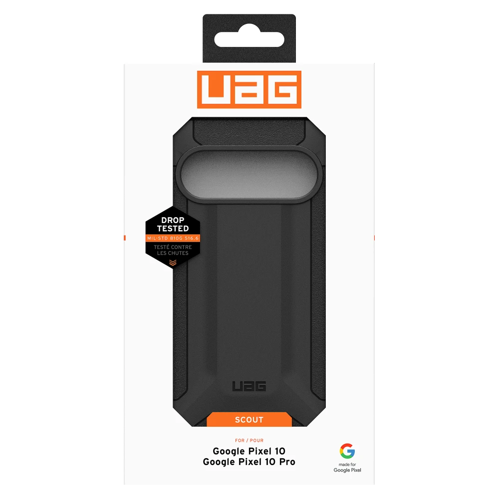 Urban Armor Gear (UAG) - Scout Case for Google Pixel 10 / Pixel 10 Pro - Black