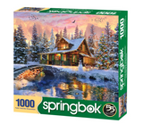 Springbok Rocky Mountain Christmas 1000 Piece Jigsaw Puzzle