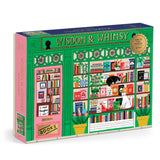 Galison - Wisdom & Whimsy Bookshop 1000 Piece Foil Puzzle