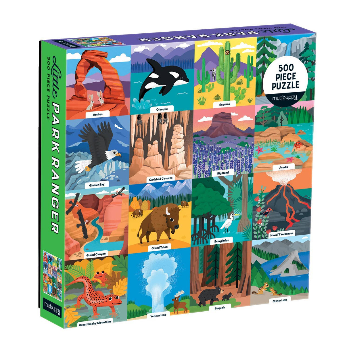 Mudpuppy - Little Park Ranger 500 Piece Family Puzzle