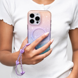 VELVET CAVIAR - Phone Charm Wristlet - Purple Heart