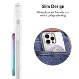 VELVET CAVIAR - Magnetic Phone Ring & Stand - Ombre Stardust Glitter