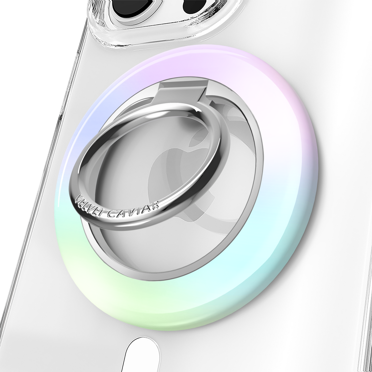 VELVET CAVIAR - Magnetic Phone Ring & Stand - White Opal