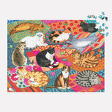 Galison - Lounging Cats 1000 Piece Puzzle