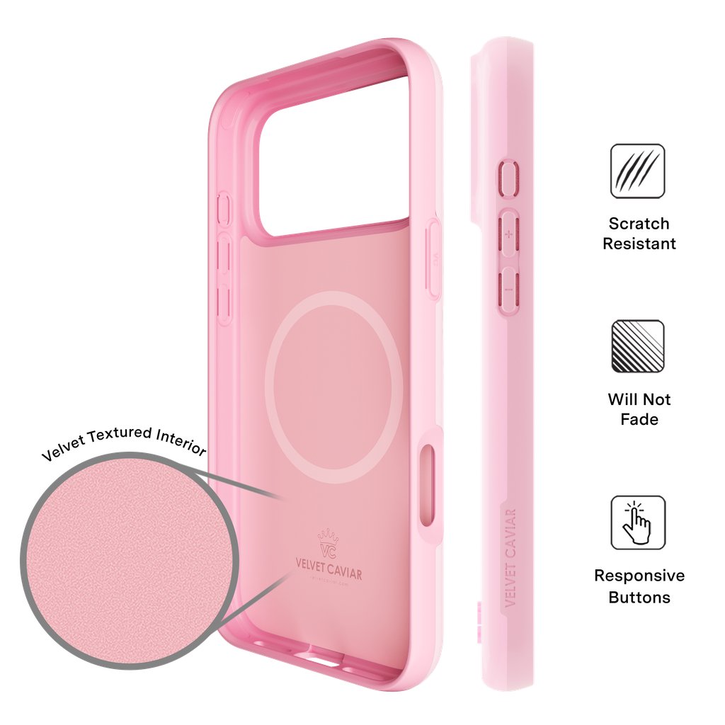 VELVET CAVIAR - IPhone 17 Pro Max MagSafe Case Open Camera - Strawberry Milk