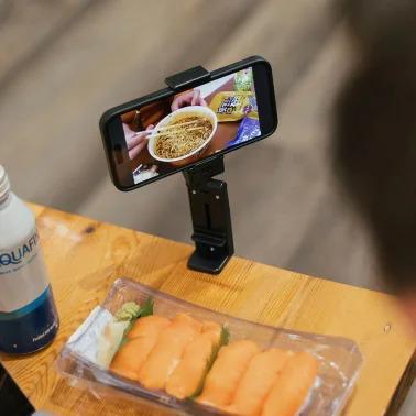 TechLok™ FlyEye In-Flight Travel Phone Mount, Black