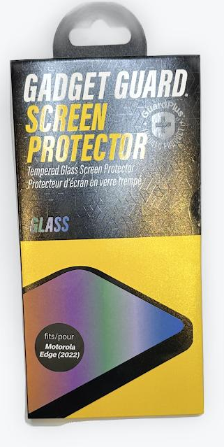 Gadget Guard Glass Screen Protector Guard Plus - Insured Product to $150 For Motorola Edge 2022