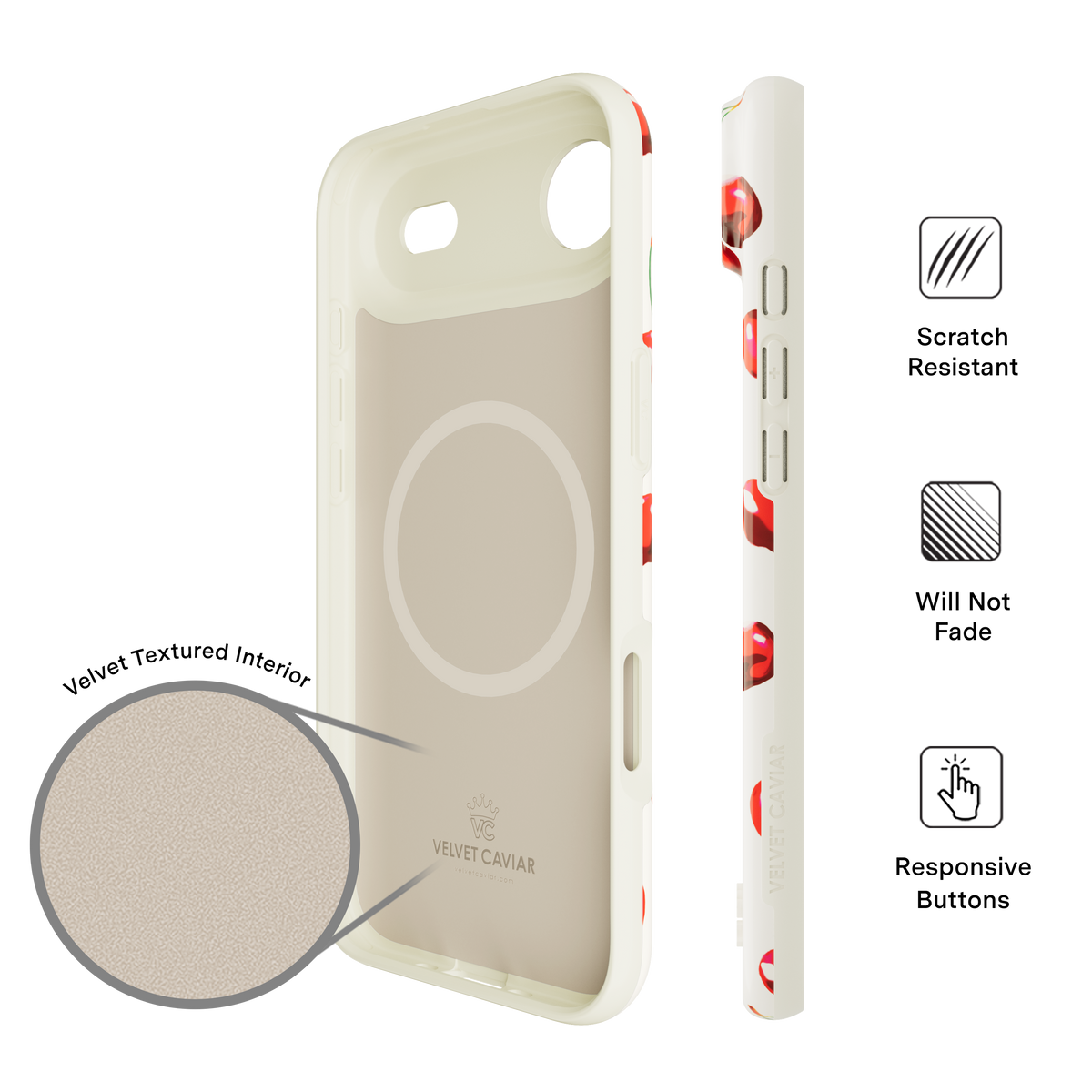 VELVET CAVIAR - IPhone Air MagSafe Case - Mon Cheri Cherry