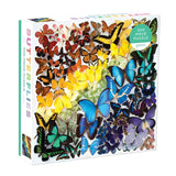 Galison - Rainbow Butterflies 500 Piece Puzzle