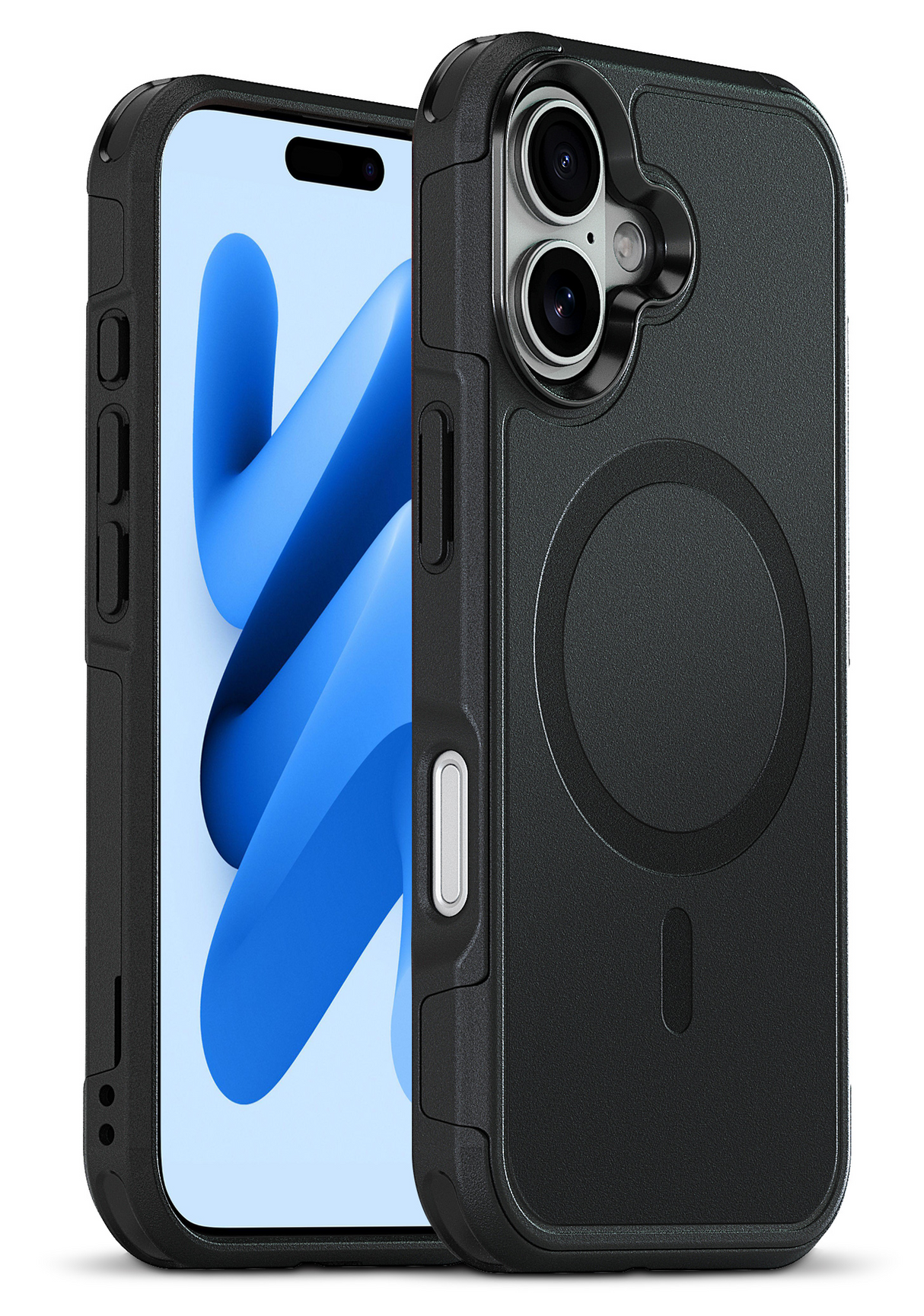 xBase iPhone 17 (6.1) - ProTech Dual Layer MagSafe Compatible- Rugged Armor Protective Case - Black