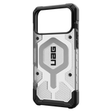Urban Armor Gear (UAG) - Pathfinder Clear MagSafe Case for Apple iPhone 17 Pro Max - Ice and Silver