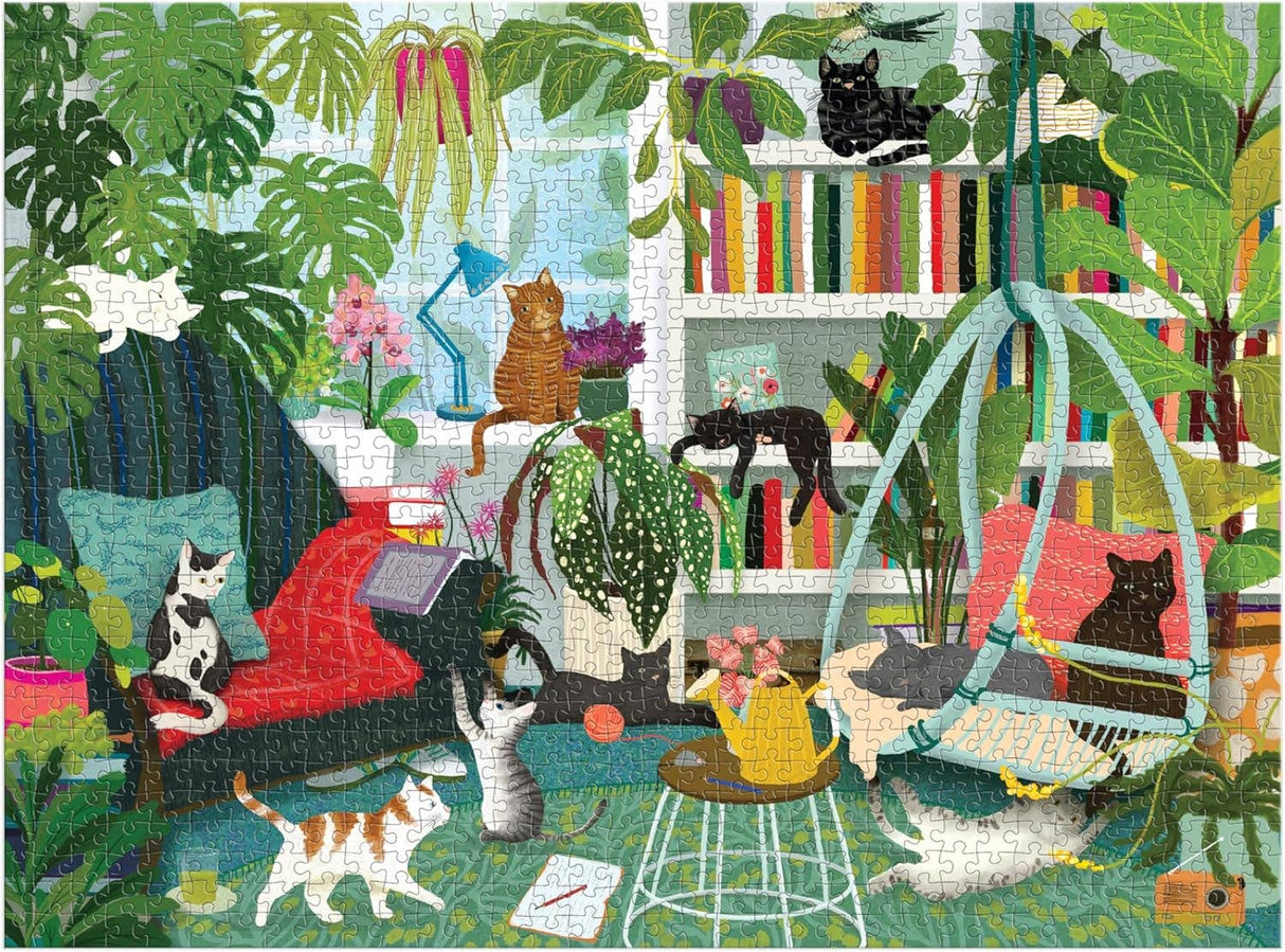 Galison - Cat Haven 1000 Piece Puzzle