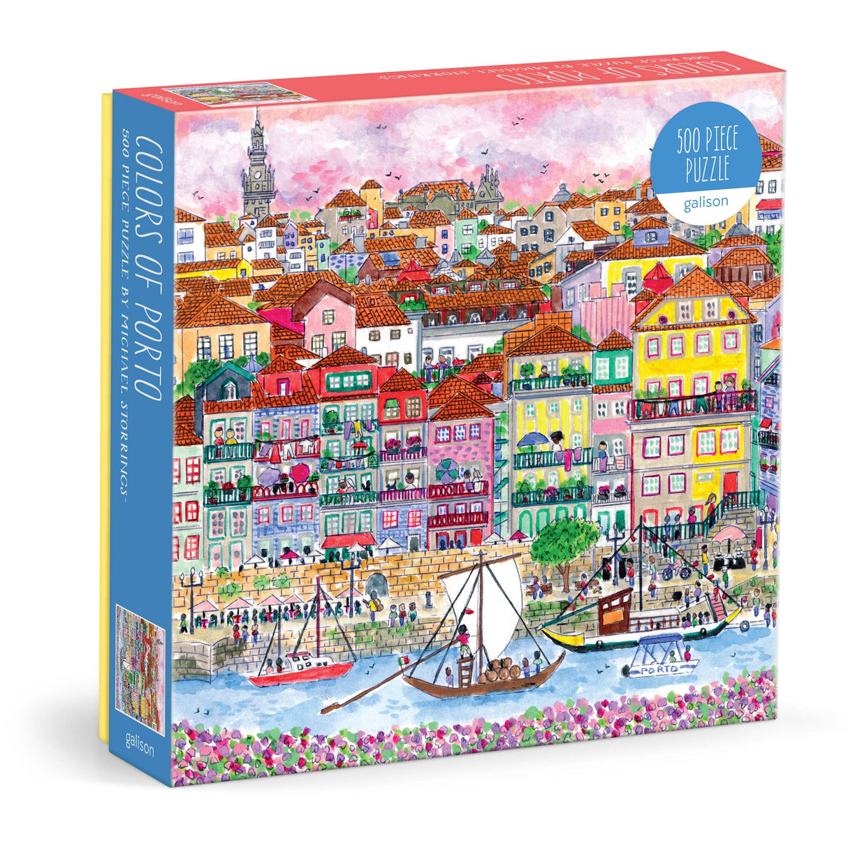 Galison - Michael Storrings Colors Of Porto 500 Piece Puzzle