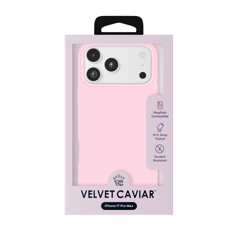 VELVET CAVIAR - IPhone 17 Pro Max MagSafe Case Open Camera - Strawberry Milk