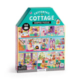 Mudpuppy - Cottontail Cottage 100 Piece House-shaped Puzzle