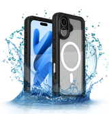 xBase iPhone 17 (6.1) -Waterproof MagSafe Compatible Case w/Wrist Strap