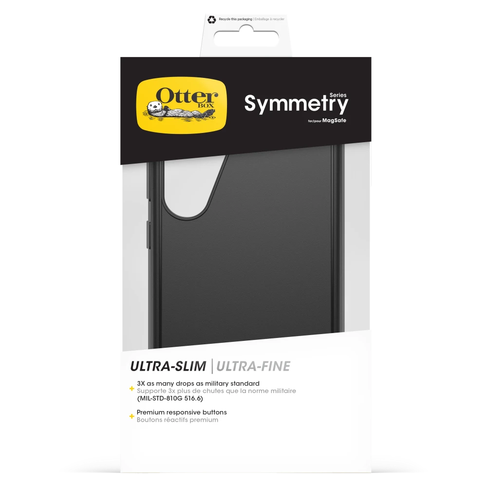 OtterBox - Symmetry Magnetic Case for Samsung Galaxy S25 Plus - Black
