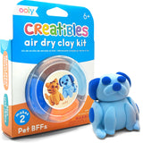 OOLY - Creatibles: Air Dry Clay BFFs Kit - Pet Pals (Set of 4 Color