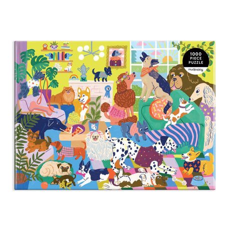 Mudpuppy - Good Dog Club 1000 Piece Family Puzzle