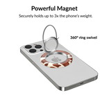 VELVET CAVIAR - Magnetic Phone Ring & Stand - Cocoa Cow