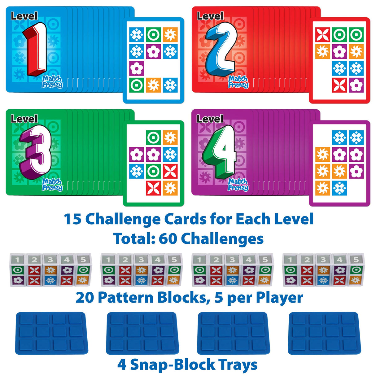 Match Frenzy Kids Games for Travel - Perfect for Games Night