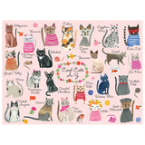 Mudpuppy - Cool Cats A-Z 1000 Piece Family Puzzle