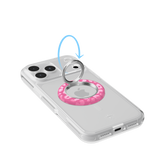 VELVET CAVIAR - IPhone 17 Pro MagSafe Case + Mag Phone Grip–Hot Pink Leopard
