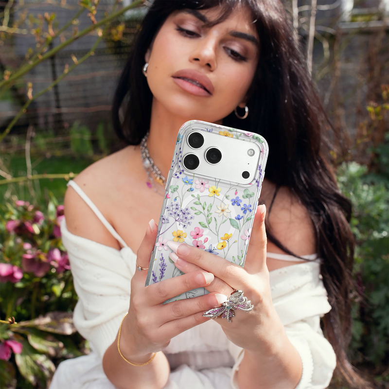 VELVET CAVIAR - IPhone 17 Pro MagSafe case - Enchanted Floral