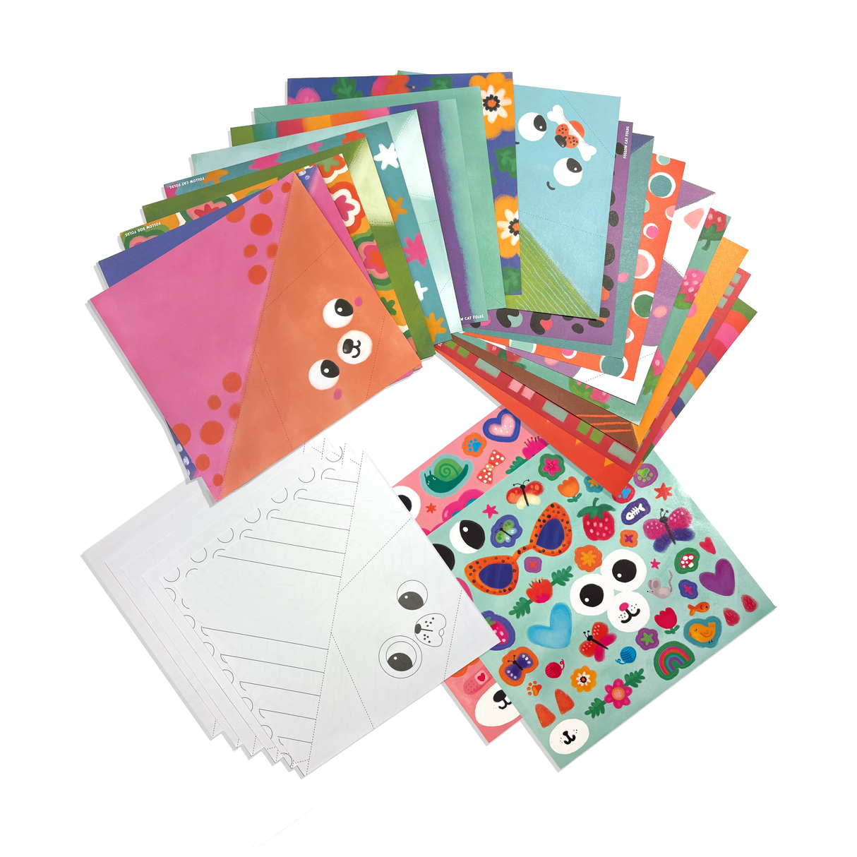 OOLY - D.I.Y. Pet Pals Origami - Set of 24 Designs