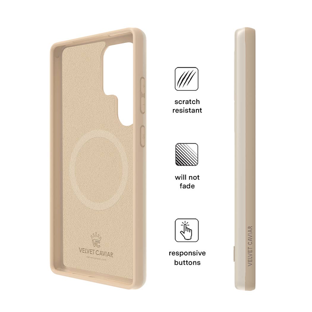 VELVET CAVIAR -  Samsung Galaxy S25 Ultra - Sand Stone Phone Case