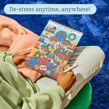 Lifelines FlowArt Dot-By-Letter, The North Pole - de-stress anytime, anywhere